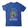 Happy 100th Day Of School Rainbow Teacher 100 Day of School T-Shirt & Hoodie | Teecentury.com