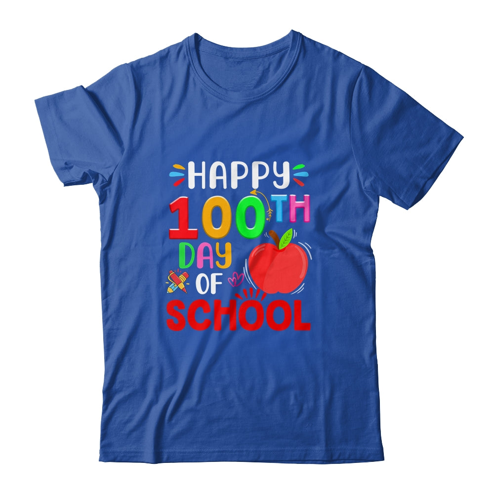 Happy 100th Day Of School Teacher Student 100 Days T-Shirt & Hoodie | Teecentury.com
