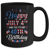 Happy 4 July And Yes It's My 40th Birthday Since July 1982 Mug Coffee Mug | Teecentury.com