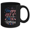 Happy 4 July And Yes It's My 70th Birthday Since July 1952 Mug Coffee Mug | Teecentury.com