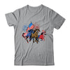 Happy 4th Of July American Flag Red White Horse And Blue T-Shirt & Tank Top | Teecentury.com