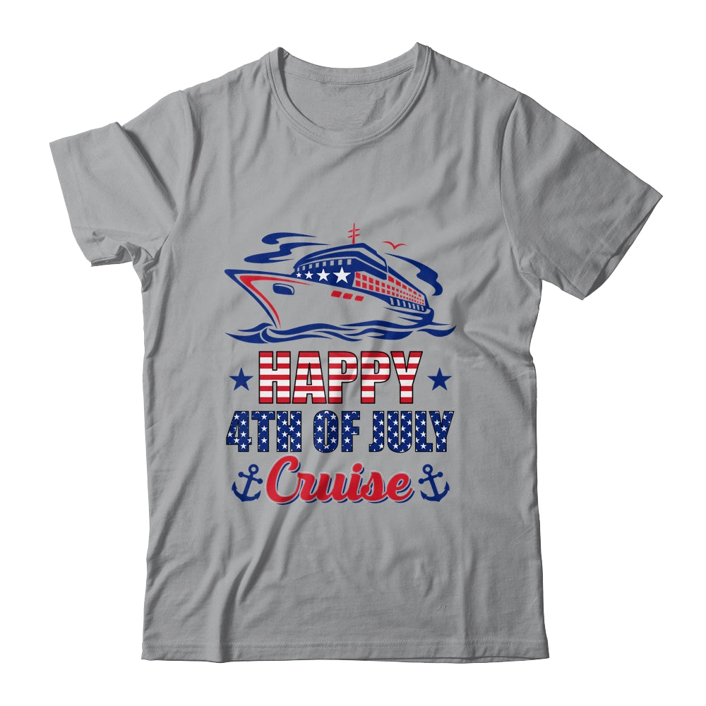 Happy 4th Of July Cruise Patriotic American Cruising Shirt & Tank Top | teecentury