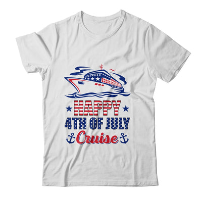 Happy 4th Of July Cruise Patriotic American Cruising Shirt & Tank Top | teecentury