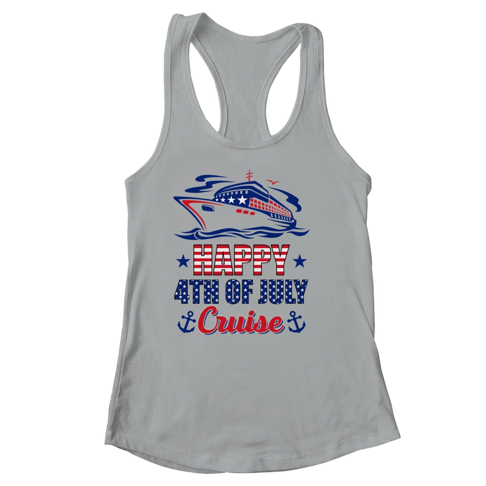 Happy 4th Of July Cruise Patriotic American Cruising Shirt & Tank Top | teecentury