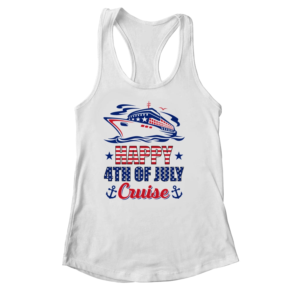 Happy 4th Of July Cruise Patriotic American Cruising Shirt & Tank Top | teecentury