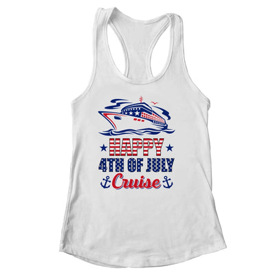 Happy 4th Of July Cruise Patriotic American Cruising Shirt & Tank Top | teecentury