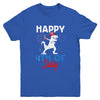 Happy 4th Of July T Rex Patriotic Funny Boys Kids Youth Youth Shirt | Teecentury.com