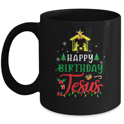 Happy Birthday Jesus Christmas Xmas Family Holiday Mug Coffee Mug | Teecentury.com