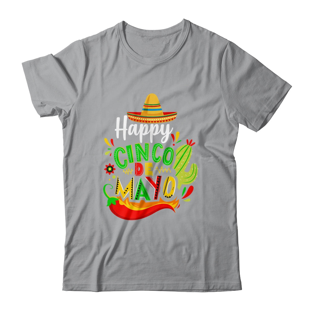 Happy Cinco De Mayo 5 De Mayo Mexico 5 De Mayo Party Shirt & Hoodie | teecentury