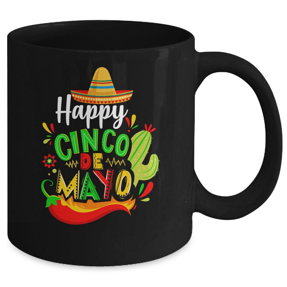 Happy Cinco De Mayo 5 De Mayo Mexico 5 De Mayo Party Mug | teecentury
