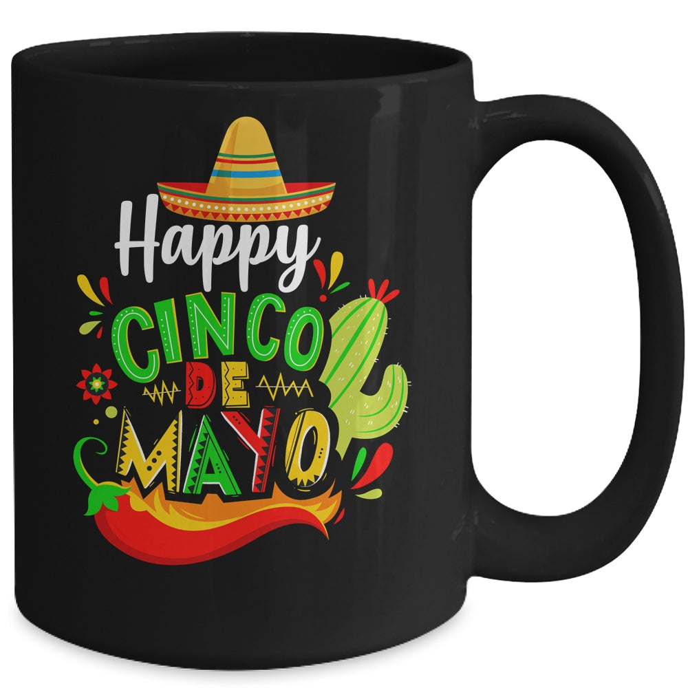 Happy Cinco De Mayo 5 De Mayo Mexico 5 De Mayo Party Mug | teecentury