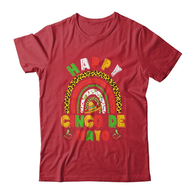 Happy Cinco De Mayo Rainbow Mexican Fiesta Shirt & Hoodie | teecentury