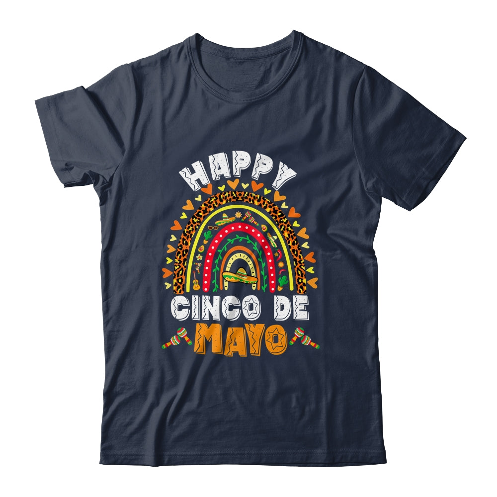 Happy Cinco De Mayo Rainbow Mexican Fiesta For Women Men Shirt & Hoodie | teecentury