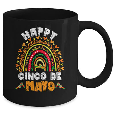 Happy Cinco De Mayo Rainbow Mexican Fiesta For Women Men Mug | teecentury