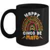 Happy Cinco De Mayo Rainbow Mexican Fiesta For Women Men Mug | teecentury