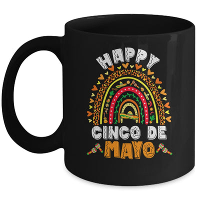 Happy Cinco De Mayo Rainbow Mexican Fiesta For Women Men Mug | teecentury
