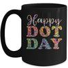 Happy Dot Day International Dot Day Colorful Dot Retro Mug | teecentury