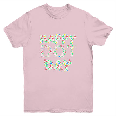 Happy Dot Day International Dot Day Colorful Youth Shirt | teecentury