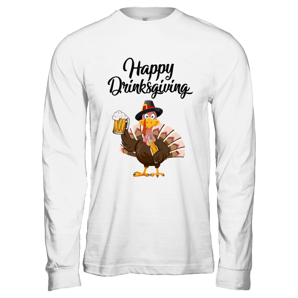 Happy Drinksgiving Dranksgiving Friendsgiving Thanksgiving T-Shirt & Hoodie | Teecentury.com
