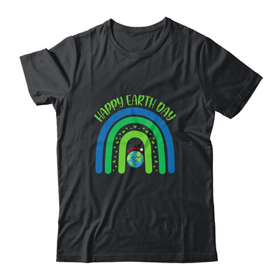Happy Earth Day Cute Earth Rainbow Lover T-Shirt & Hoodie | Teecentury.com