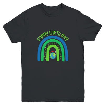 Happy Earth Day Cute Earth Rainbow Lover Youth Youth Shirt | Teecentury.com