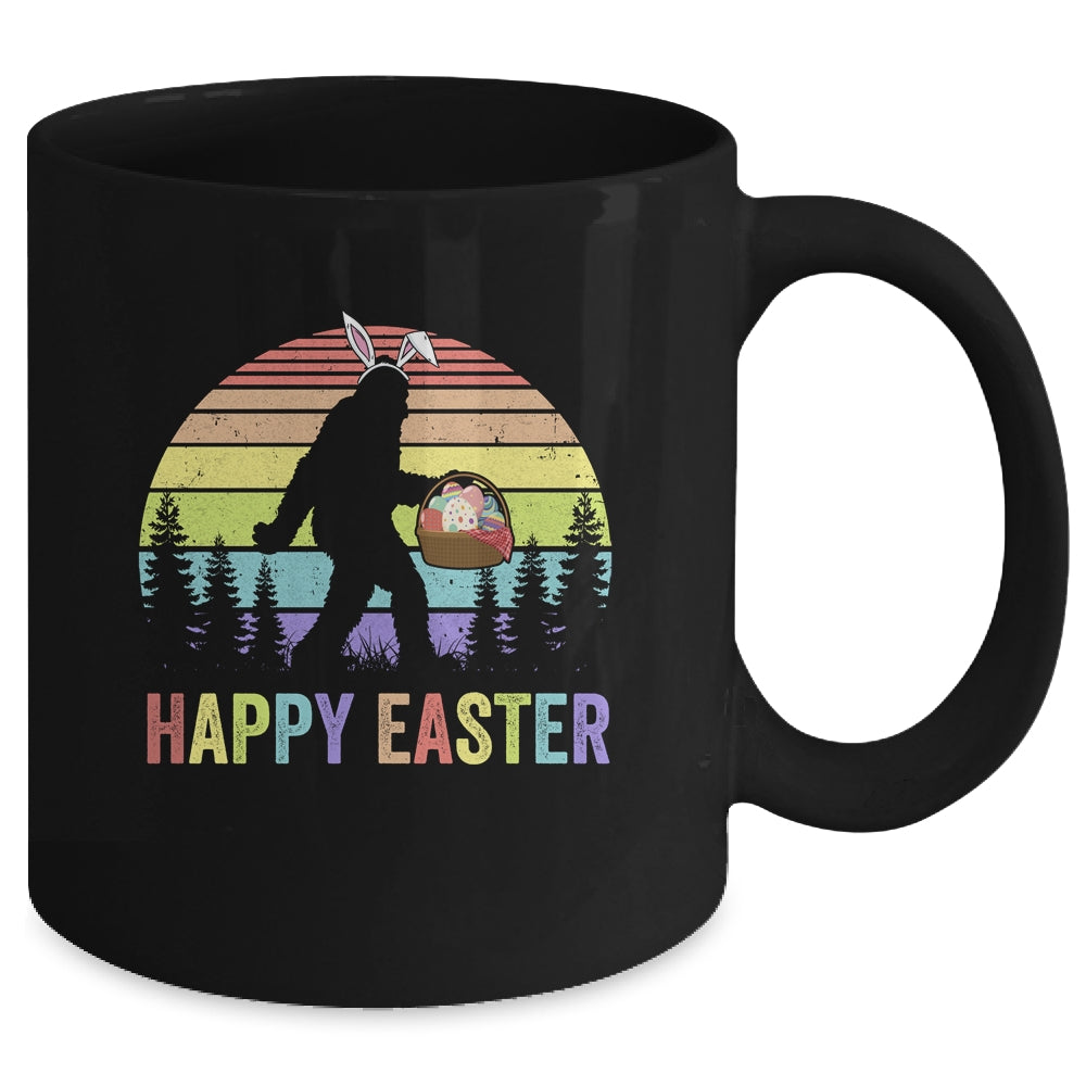 Happy Easter Bigfoot Bunny Vintage Mug | teecentury