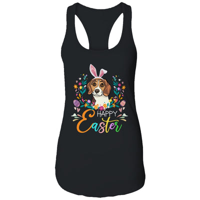 Happy Easter Bunny Beagle Lovers With Easter Eggs T-Shirt & Tank Top | Teecentury.com