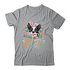 Happy Easter Bunny Boston Terrier Lovers With Easter Eggs T-Shirt & Tank Top | Teecentury.com