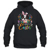 Happy Easter Bunny Boston Terrier Lovers With Easter Eggs T-Shirt & Tank Top | Teecentury.com