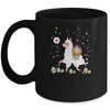 Happy Easter Bunny Llama Bringing Easter Egg Basket Mug Coffee Mug | Teecentury.com