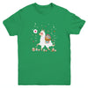 Happy Easter Bunny Llama Bringing Easter Egg Basket Youth Youth Shirt | Teecentury.com