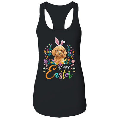 Happy Easter Bunny Poodle Lovers With Easter Eggs T-Shirt & Tank Top | Teecentury.com