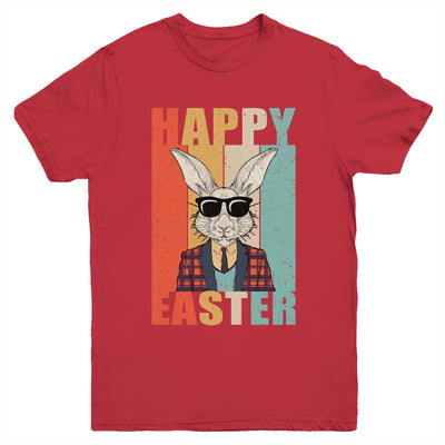 Happy Easter Bunny Vintage Retro Rabbit Kids Design Youth Shirt | teecentury