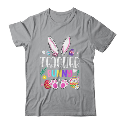 Happy Easter Day Women Teacher Bunny Shirt & Hoodie | teecentury