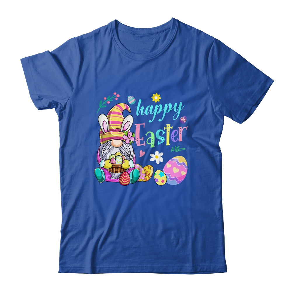 Happy Easter Egg Basket Bunny Ears Gnome Shirt & Hoodie | teecentury