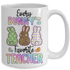 Happy Easter Every Bunny Is Favorite Teacher Rabbits Mug Coffee Mug | Teecentury.com