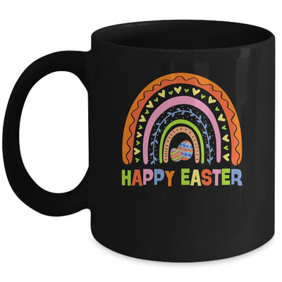 Happy Easter Rainbow Bunny Egg Easter Day Cute Mug | teecentury