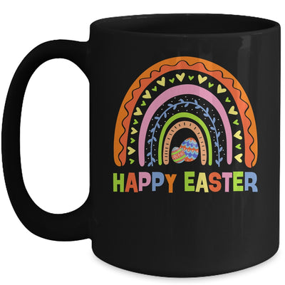 Happy Easter Rainbow Bunny Egg Easter Day Cute Mug | teecentury