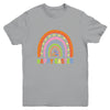 Happy Easter Rainbow Bunny Egg Easter Day Cute Youth Shirt | teecentury