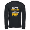 Happy Fathers Day For My Amazing Pap From Son Daughter Shirt & Hoodie | teecentury