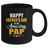 Happy Fathers Day For My Amazing Pap From Son Daughter Mug | teecentury