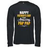 Happy Fathers Day For My Amazing Pap Pap From Son Daughter Shirt & Hoodie | teecentury