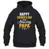 Happy Fathers Day For My Amazing Papa From Son Daughter Shirt & Hoodie | teecentury