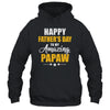 Happy Fathers Day For My Amazing Papaw From Son Daughter Shirt & Hoodie | teecentury