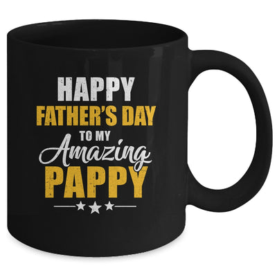 Happy Fathers Day For My Amazing Pappy From Son Daughter Mug | teecentury