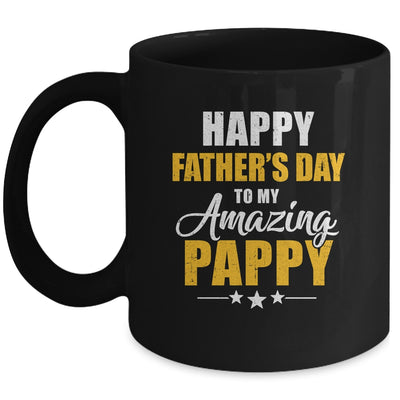 Happy Fathers Day For My Amazing Pappy From Son Daughter Mug | teecentury