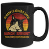 Happy Fathers Day Human Servant Your Tiny Furry Overlord Mug Coffee Mug | Teecentury.com