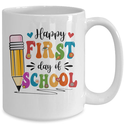 Happy First Day Of School Funny Teacher Grade Student Mug | teecentury