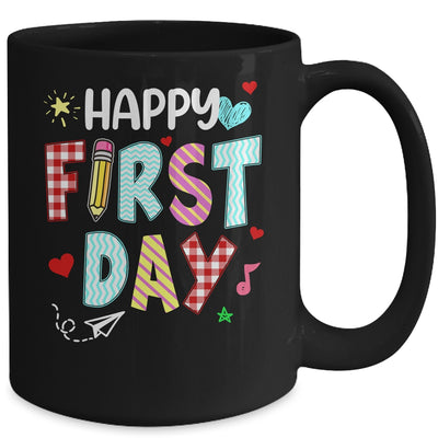 Happy First Day Welcome Back To School Teacher Mug | teecentury