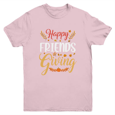 Happy Friendsgiving Turkey Friends Giving Funny Youth Youth Shirt | Teecentury.com